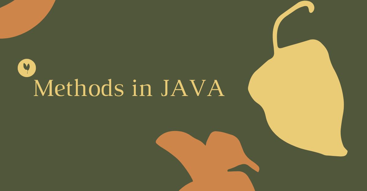 Important Tips of Method in Java